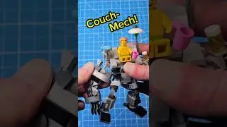 I built the World's First LEGO Couch-mech!