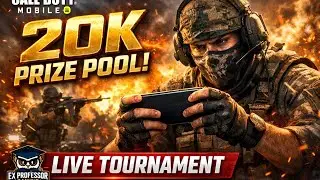 [Live Tournament] Mighty Series Day 1 of Hosting 20k Prize Pool CODM BR Tournament