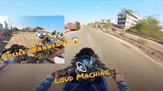 Craziest Loud Bike | Iski Awaz ne To Shor Macha Diya | @Wolf_Machine_Rider 