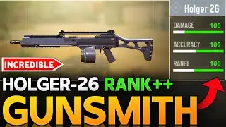 HOLGER-26 BEST RANK FAST ADS GUNSMITH IN CALL OF DUTY MOBILE |