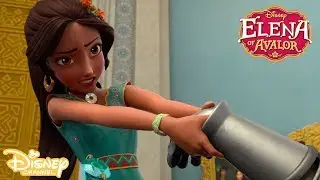 Royal Treasury Escape Room - Scepter Training with Zuzo | Elena of Avalor | Disney Channel Africa