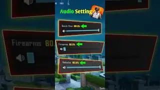 🎧 BGMI BEST AUDIO SETTINGS 2025 Hear 💯 Footsteps Like a PRO in BGMI #bgmitricks #shorts #bgmiaudio