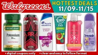 💁🏻&zwj;♀️ Горячие предложения в WALGREENS на этой неделе с 09.11 по 15.11 | Только цифровые купоны! #...