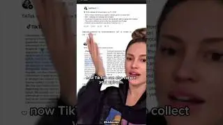 Новые условия использования TikTok &mdash; это просто безумие 😳 И почему они всех цензурируют?? 🤨 #tikt...