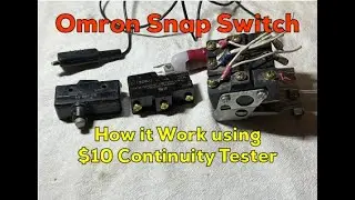 Omron Switch How it Works with $10 Tool with no electricity
