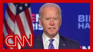 Joe Biden addresses nation as votes continue to be tallied