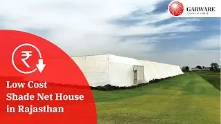 Low Cost Shade Net House in Rajasthan