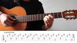 Asturias / Tema de Albéniz II. Consejos para abarcar más trastes y mayor distancia. Curso Punteo 32