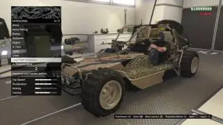 GTA Online Gunrunning DLC BF Dune FAV Upgrade options