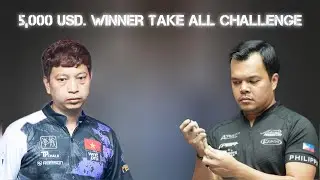 Carlo Biado 🆚 Duong Quoc Hoang | $5,000 Winner take all challenge