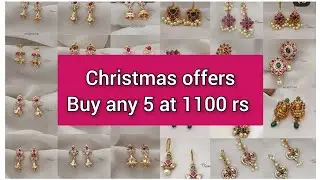 Biggest clearance sale on daily use one gram gold earrings 7801069239