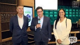 Weekly Sports Wrap with Tim Gavel at the Canberra Raiders NRLW fundraiser