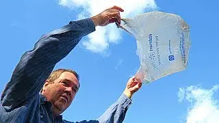 THROWING PLASTIC BAGS IN 30MPH WIND!