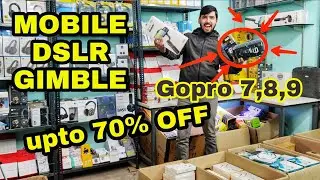 OPEN BOX 50% OFF  | DSLR GIMBLE | MOBILE GIMPAL | GOPRO ACTION CAMERA GOPRO8,9,7 MOBILE ACCESOORIES