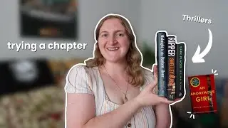 try a chapter challenge ... thriller edition // 2024