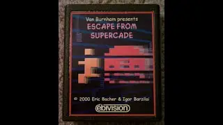Atari VCS/2600 Escape from Supercade (Ebivision) - complete game and max score