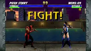 UMK3: Ultimate Cup Edition [Arcade] - Kitana Gameplay (+ Brutality) [720p60]