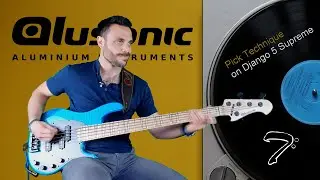 Alusonic Django Supreme 5 🎧🎸 Pick Technique TEST