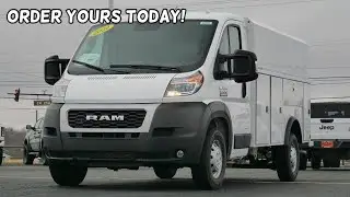 Лучшая конфигурация рабочего фургона &mdash; Ram Promaster 2022 года с кузовом Reading Classic Service (CSV)