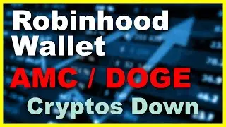 Robinhood Wallet Test - AMC CEO Twitter Asks About Doge - Cryptos Still Crashing