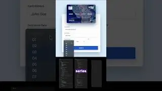 Amazing Credit Card Form | Best CodePen Designs