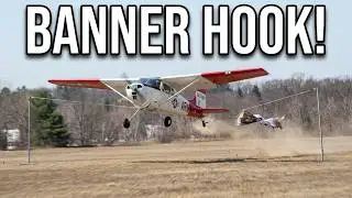 Aerial Banner Company of Fitchburg, MA - Banner pick up and drop demonstraton