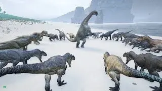The Isle: ALLO MEGA PACK vs CAMARASAURUS {Ep.352}