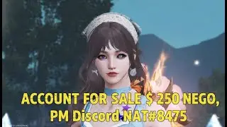 🔴LIFEAFTER -  AO WEEKLY & FO | ACCOUNT FOR SALE!! | SANTOPANY SERVER