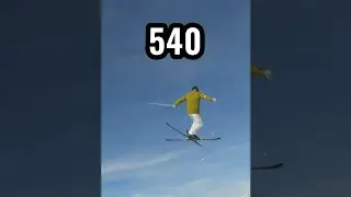 How To 540 On Skis