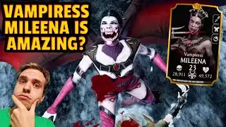 MK Mobile. I LOVE Vampiress Mileena Now. This Gold Team is VERY GOOD!