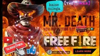 HOW TO COLLECT SILVER COSTUME TOKENS IN FREE FIRE ? MR. DEATH EVENT IN FREE FIRE.    【ᴛʜᴇ⚓ᴡᴀʀ】