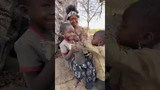 Бэби Сунса и ТуйеТуйе 😍😍😍❤️❤️🥰 #africa #africanpeople #hadzabetribe
