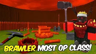 The Brawler is Most OP Class Ever in 99 Nights in the Forest!