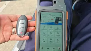 Nissan Altima 2014 key added with Xhorse key tool Max Pro