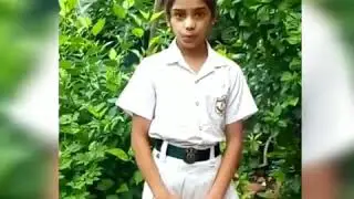Speech on Save Tree..||Aaradhya Jain||