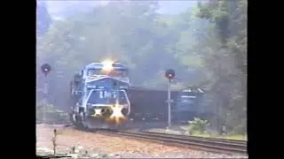Action on Conrail's west slope from years ago Part 3