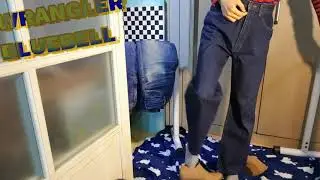WRANGLER BLUEBELL PANTS BLUE  COLOR