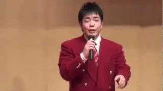 「宗右衛門町ブルース」を歌う演歌大好き高校生　徳永優樹君