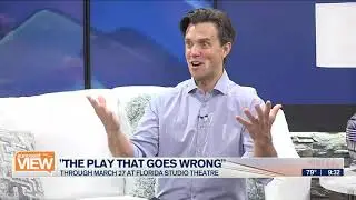 The Play That Goes Wrong at Florida Studio Theatre.
