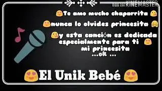 Me as  enamorado ...Rap Rom&aacute;ntico  El Unik Beb&eacute; con sentimientos Reales ...Rap Salvadore&ntilde;o