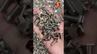 Carbon Steel Nickel Plated Square Head Machine Screw