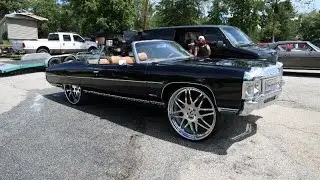 WhipAddict: Donkmaster's 71' Chevrolet Caprice Vert and 73' Impala Vert by In And Out Customs