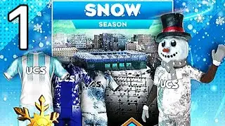 ⚽️ Ultimate Clash Soccer / Прохождение игры / Часть 1 / Новый сезон / Снег