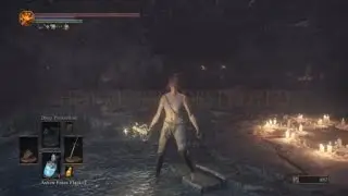 DARK SOULS III - Champion Gundyr Destroyed by Sunlight Straight Sword - No Damage Taken