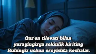 🎧 Qur&rsquo;on tilovati bilan yuragingizga sokinlik kiriting &ndash; Ruhingiz uchun osoyishta kechalar.