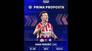 IVAN PERISIC TO INYER MILAN FOR 1.4M FROM PSV #fifa #milanreports