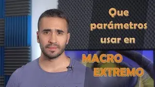 Que parámetros uso en mi cámara para MACRO EXTREMO