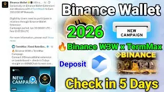 Binance W3W x TermMax Campaign Binance 2026 New Airdrop Upcoming Reward Distribution And Join
