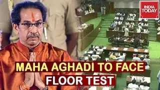Uddhav Thackeray Led Maha Aghadi Govt To Face Floor Test In Maharashtra Assembly