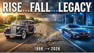 🏁 Эволюция Packard (1899&ndash;2026) &mdash; Взлет, падение, наследие | Смотрите до конца